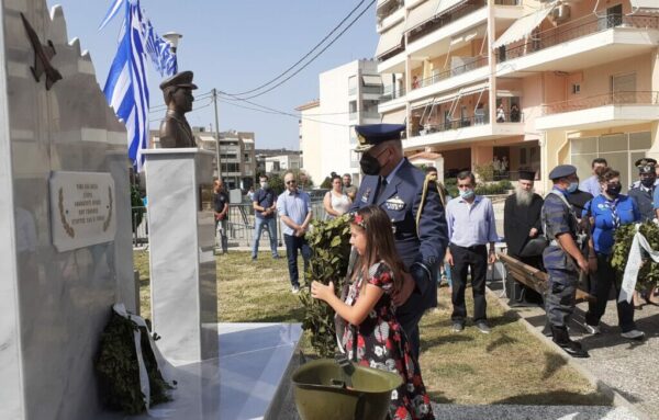 Αποκαλυπτήρια της προτομής του πεσόντα Σμηναγού Αναστάσιου Μπαλατσούκα και ονοματοδοσία της πλατείας, από τον Δήμο Αρταίων
