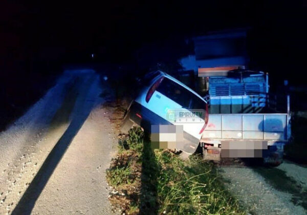 Ιωάννινα: Άνδρες της ΔΙΑΣ κράτησαν ΙΧΕ με τα χέρια τους πριν φύγει σε γκρεμό και κατάφεραν να απεγκλωβίσουν την Οδηγό!