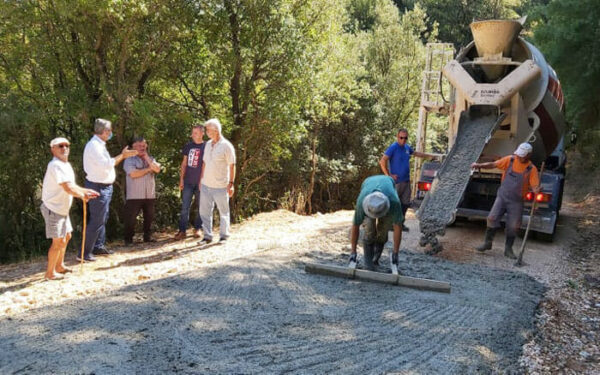Άρτα: Με χρηματοδότηση Δήμου Αρταίων τα έργα οδοποιίας στον Αμμότοπο