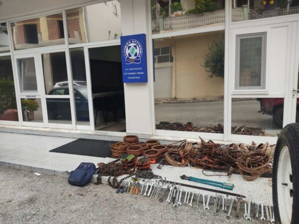 Σύλληψη μελών εγκληματικής ομάδας για κλοπές χαλκού από ΤΟΕΒ