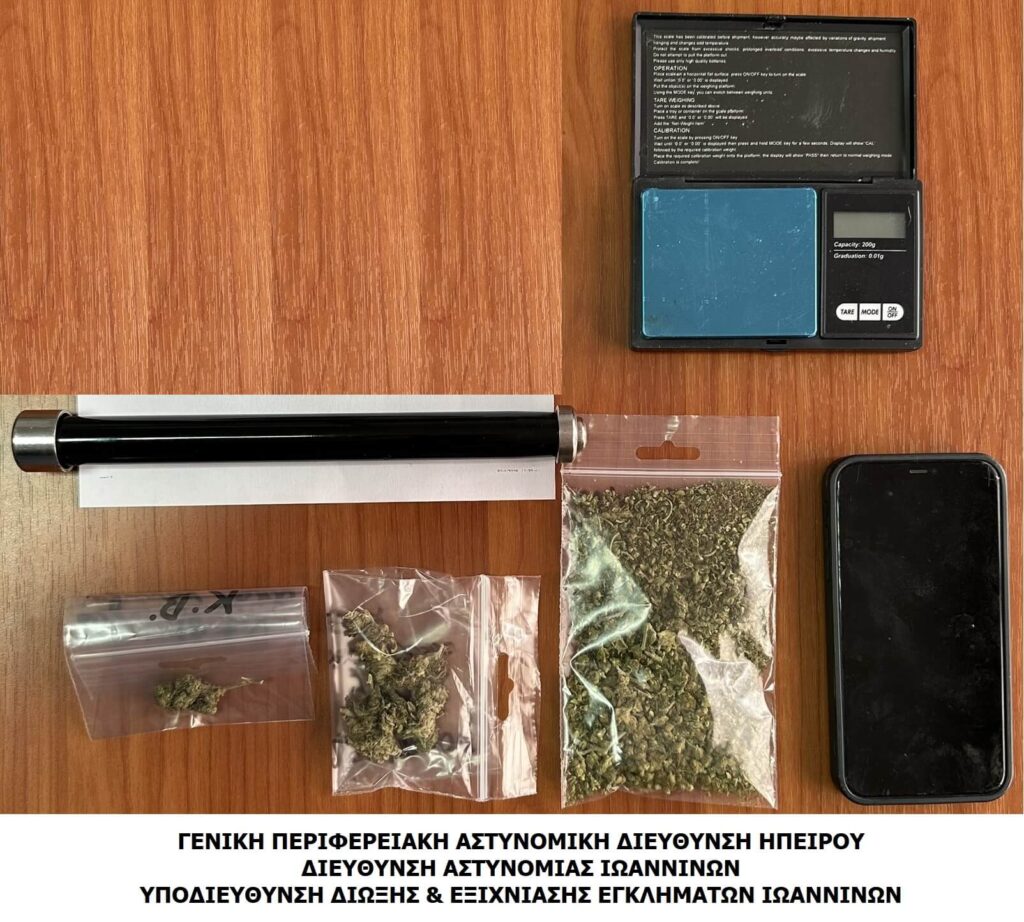 Κατασχεμένα ΤΔΝ Ιωαννίνων